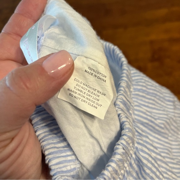 Cecil and Lou Striped Blue and White Shorts seersucker size 6 - Picture 4 of 4